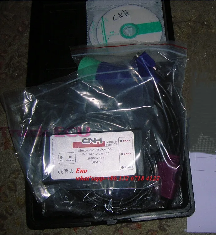 For CNH Est Diagnostic Kit New Holland Diesel Electronic Service Tool 380002884 for New Holland & CASE Agriculture tractor 