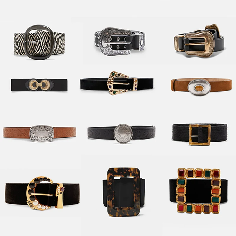 

Miwens 25 Designs Vintage Trendy Belts Women Long Big Elastic Waistband 2019 New Spring Belt Wholesale Factory Jewelry Gift A333
