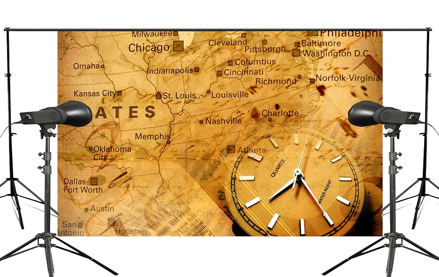 

Ancient Art Wallpaper Wall Painting World in Different Rotating Studio Retro Photography Background 150x220cm