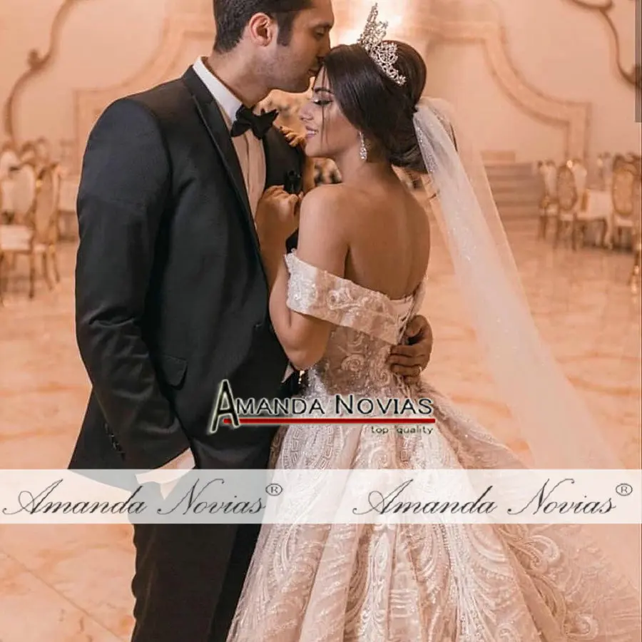 Новое свадебное платье с открытыми плечами и ремешки; robe de soiree