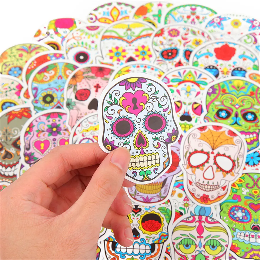 60pcs Horror Series Sticker Rock Punk Graffiti Cool Waterproof Stickers for DIY Laptop Guitar Helmet Skateboard Luggage 60pcs Horror Series Sticker Rock Punk Graffiti Cool Waterproof Stickers for DIY Laptop Guitar Helmet Skateboard Luggage