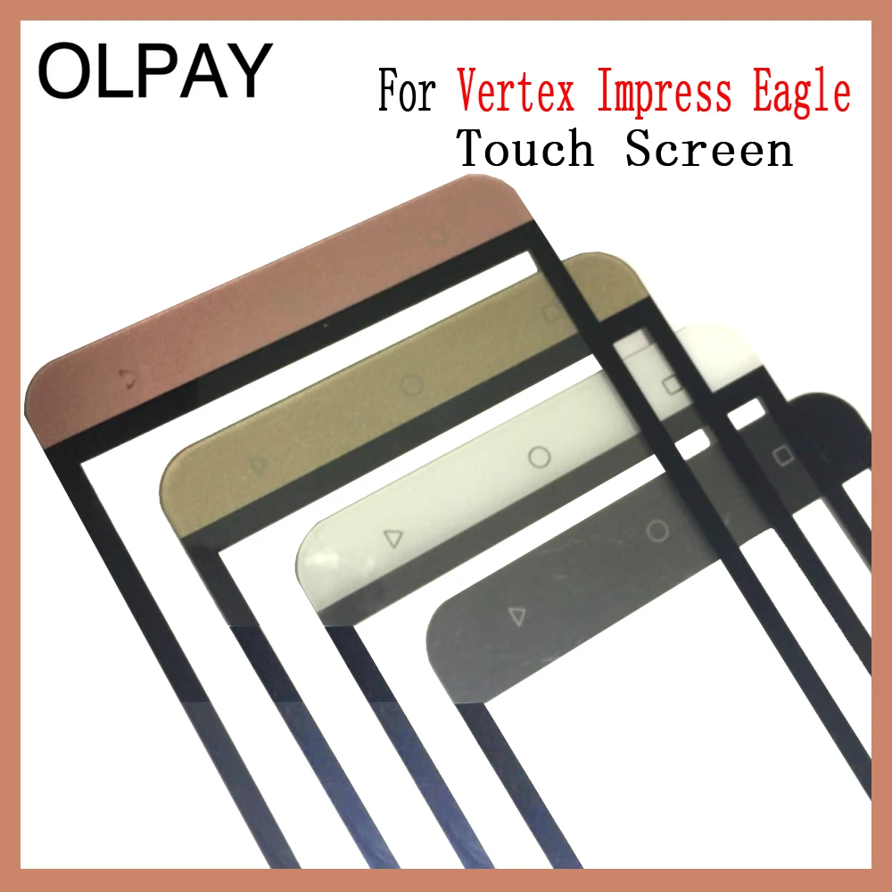 OLPAY 5,0 ''Новинка для Vertex Impress Eagle 3g сенсорный экран стекло дигитайзер панель объектив сенсор Бесплатный клей и салфетки