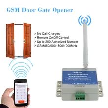 KKmoon GSM двери ворот дистанционный переключатель реле гарнитура звонки во время при помощи sms-команд Поддержка 850/900/1800/1900 МГц