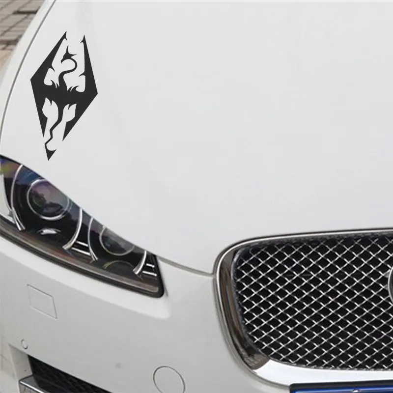 art skyrim dragon car sticker fashion motorcycle decor creative