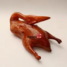 New Simulated Food Props Model Plastic Roast Duck Cupboard Display Decoration Props Simulation Food Handicraft Artificial Props
