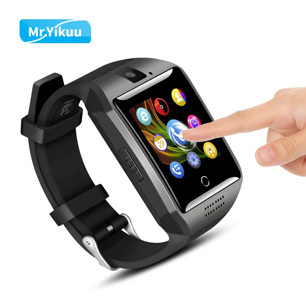 comprar Q18 Relógio Inteligente Apoio Rodada SIM Cartão TF Alarme PK Smartwatch Para Android Telefone Do Relógio Para Mulheres Dos Homens de Negócios y1 DZ09 Sync