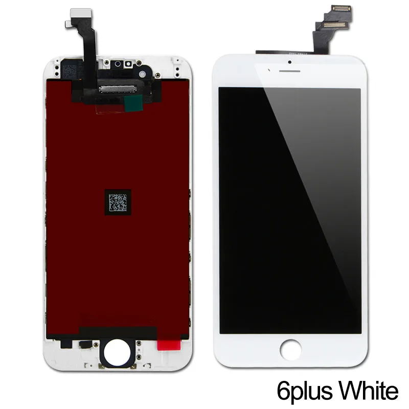 AAA+++ качественный дисплей для Iphone 6, ЖК-дисплей, сменный сенсорный экран, дигитайзер, сборка для Iphone 6 plus 6s 5S, ЖК-экран - Цвет: 6plus White