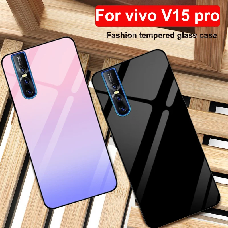 ДЛЯ vivo V15 Pro Чехол vivoV15Pro закаленное стекло чехол для телефона V15Pro Чехлы vivoV15 6 39