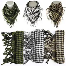 Высокое Качество Арабский шемаг Keffiyeh военный тактический палестинский шарф для мужчин шаль Kafiya обёрточная бумага шема шарф модные шарфы