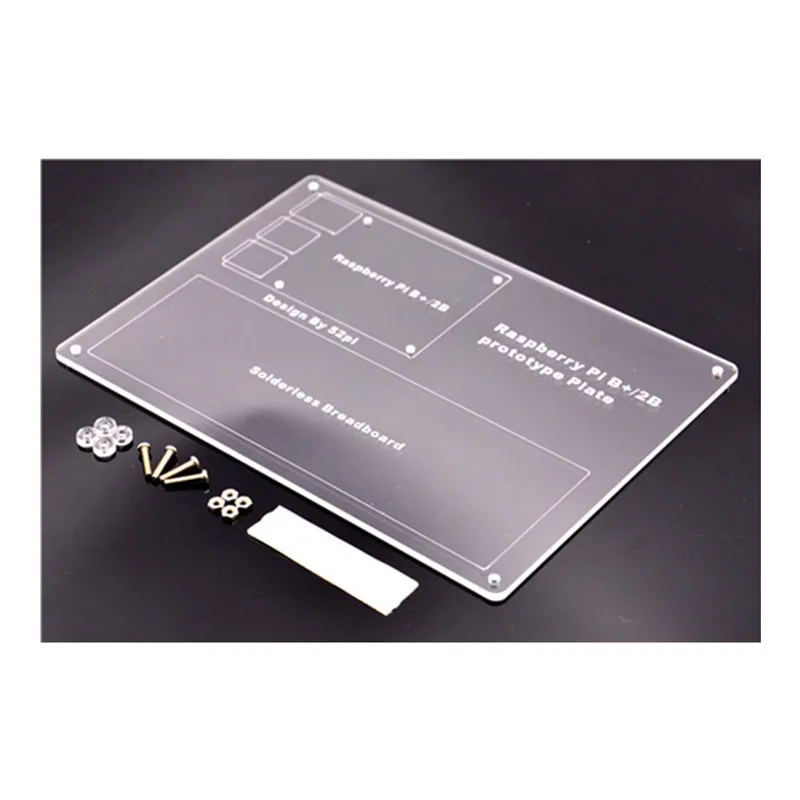 Монтажная плата для макетного эксперимента с прототипом Raspberry Pi B + и 2 Model B|plate|plate