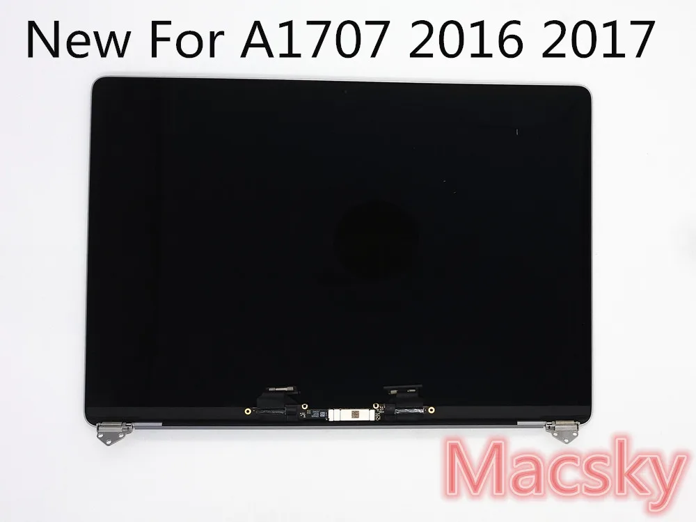 

Brand New 15" A1707 LCD Assembly For Macbook Pro Retina A1707 Full Display Assembly EMC 3162 EMC 3072 Grey/Silver 2016 2017 Year