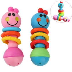 Детские захватывающие игрушки веселые маленькие громкий звонок детские игрушки погремушки Caterpillar Развивающие детские игрушки детские