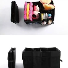 Автомобильный органайзер для багажника сумки для хранения автомобиля задняя складная коробка для хранения мульти-Применение Инструменты органайзер для автомобиля компактные сумки для хранения