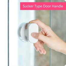 Милая ручка ящика круг толкатель Стекло Дверная ручка двери для ванной и окна ручка