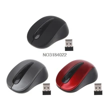 2,4 ГГц USB Оптический беспроводной приемник usb-мыши Беспроводные мыши игры компьютер PC