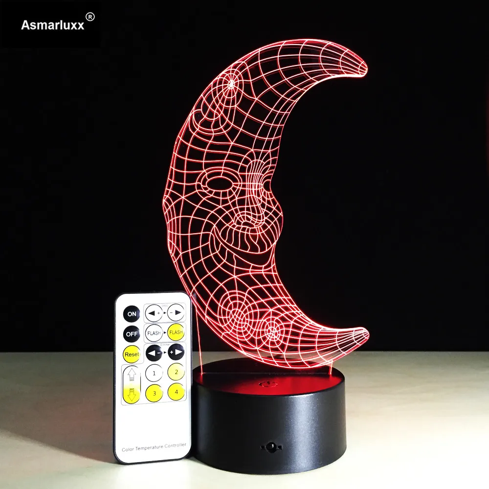Asmarluxx 3D Night Lamp01334