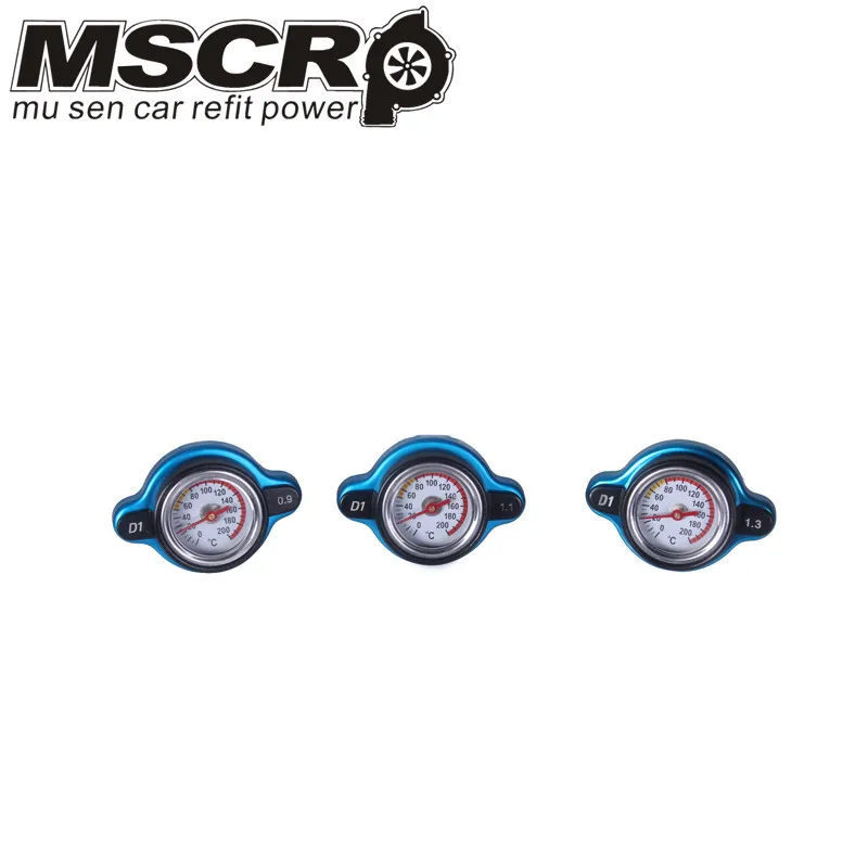 

D1 Spec RACING Thermost Radiator Cap COVER + Water Temp gauge 0.9bar/1.1bar/1.3bar cover (small size)