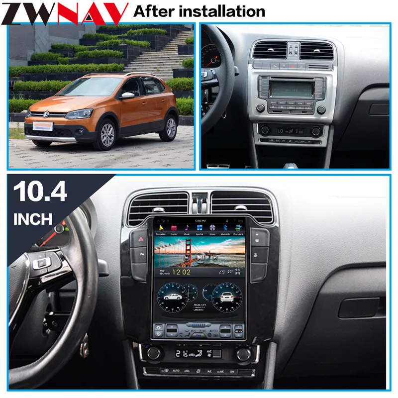 Flash Deal Tesla style BIG Screen Android 7.1 Car gps navigation Head unit For Volkswagen/VW Polo 2012+ radio multimedia stereo BT no dvd 3