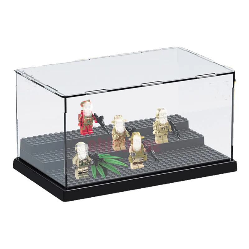 

79150 Figures Deluxe Acrylic Collectible Item Building Blocks Display Mini Box Display Case Bricks