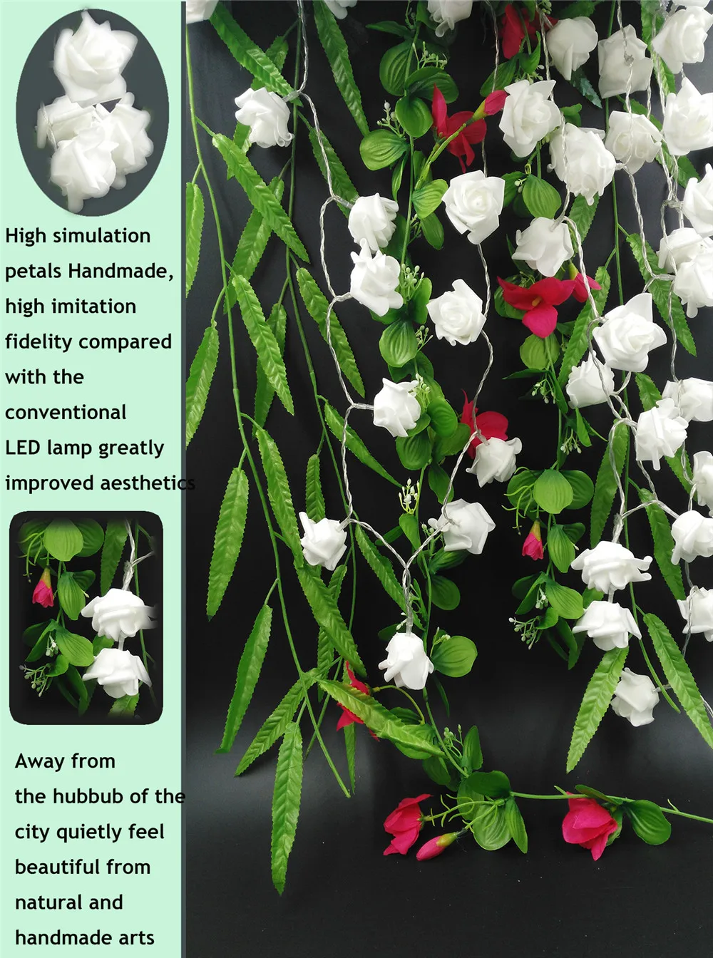 battery rose led string lights (3)