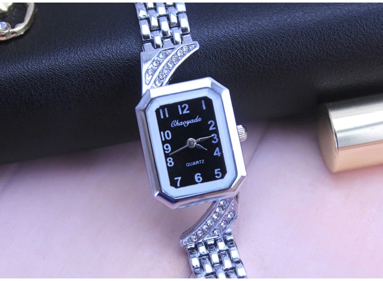 cyd женские часы с кварцевым браслетом для девушек, женские модные роскошные часы с кристаллами и бриллиантами, серебристые наручные часы relogio feminino