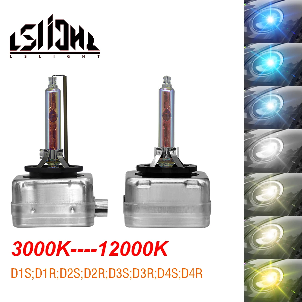 LSlight автомобилей ксенон d1s d2s d3s d4s d1r d2r d4r автомобиля света HID ac лампы CBI zenon авто фары