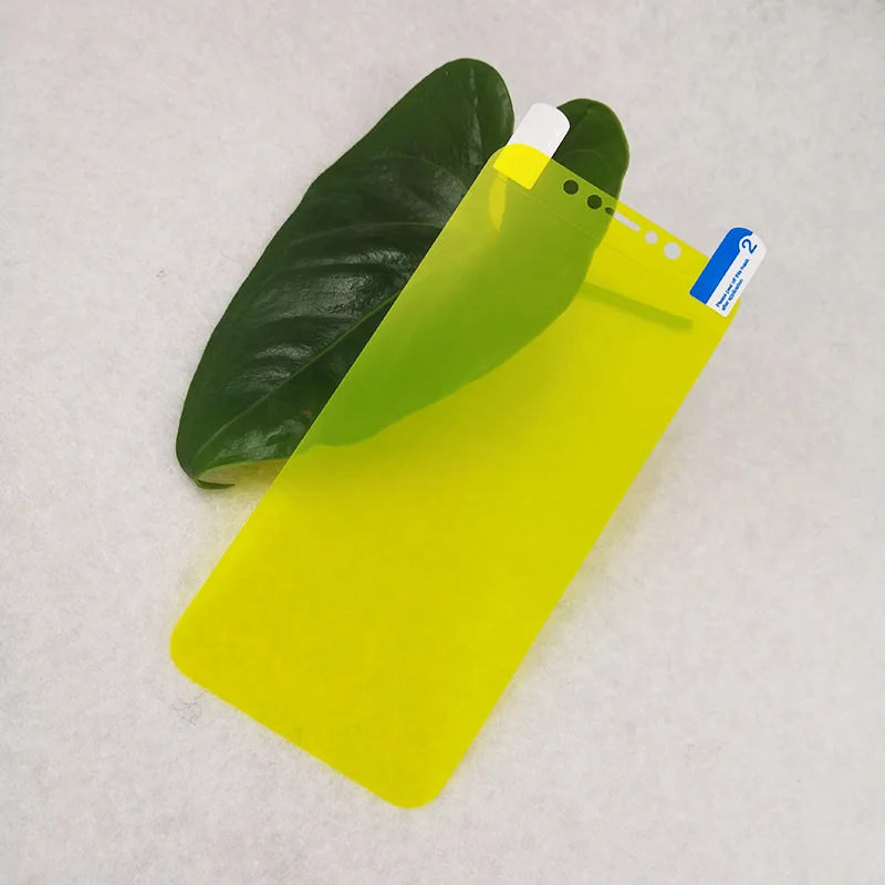 

Mzxtby Clean Full Cover Soft Hydrogel Film Screen Protector On The For iphone 6 6S 7 8 plus X Xr Xs max clear Film Not Glass