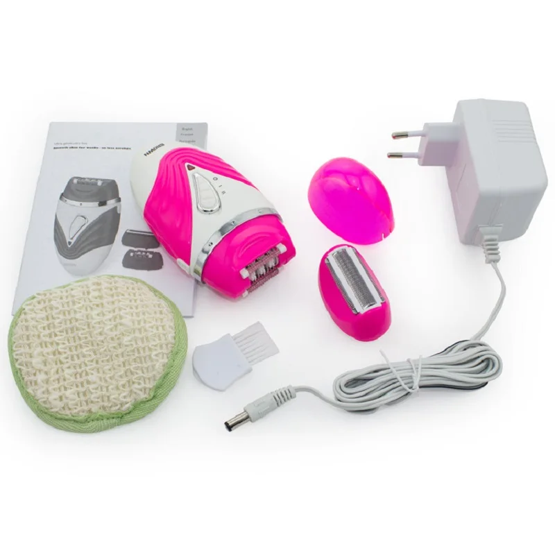 2 in 1 Depilatory Rechargeable Epilator Razor Electric Shaving Feminine