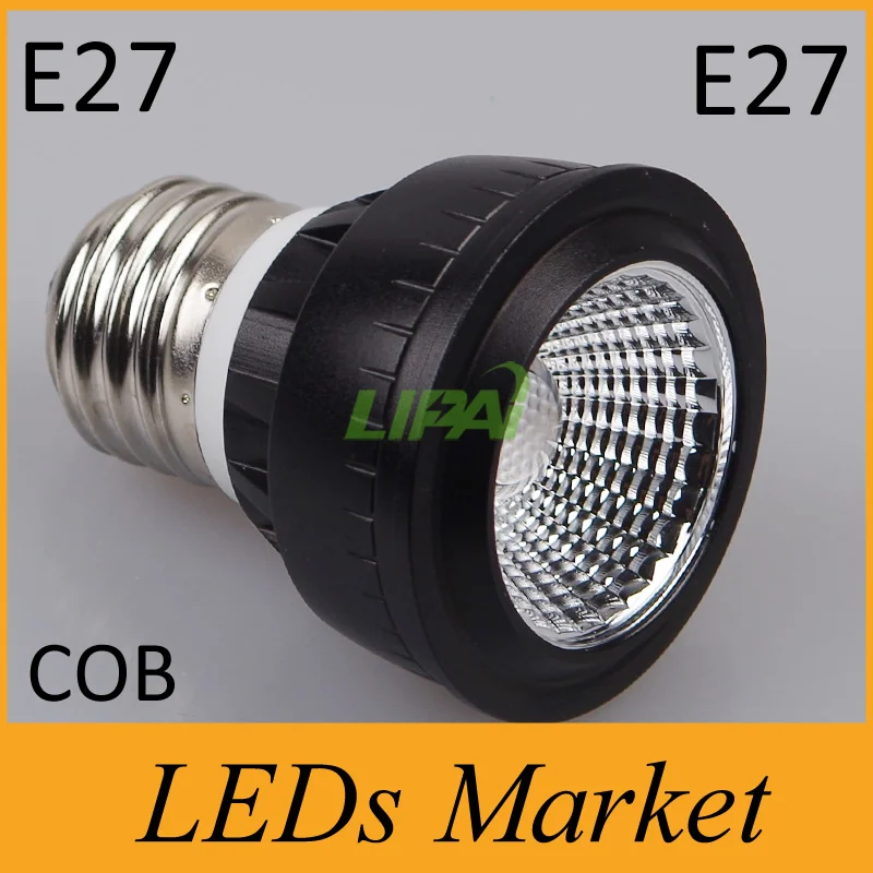 5W COB Dimmable GU10 LED spotlight bulb E27 Spot Light Dimmable AC85