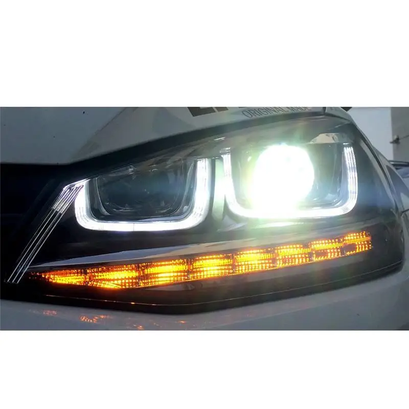 Neblineros Luces Para Авто Cob Дневной ходовой стиль Automovil светодиодные фары Задние