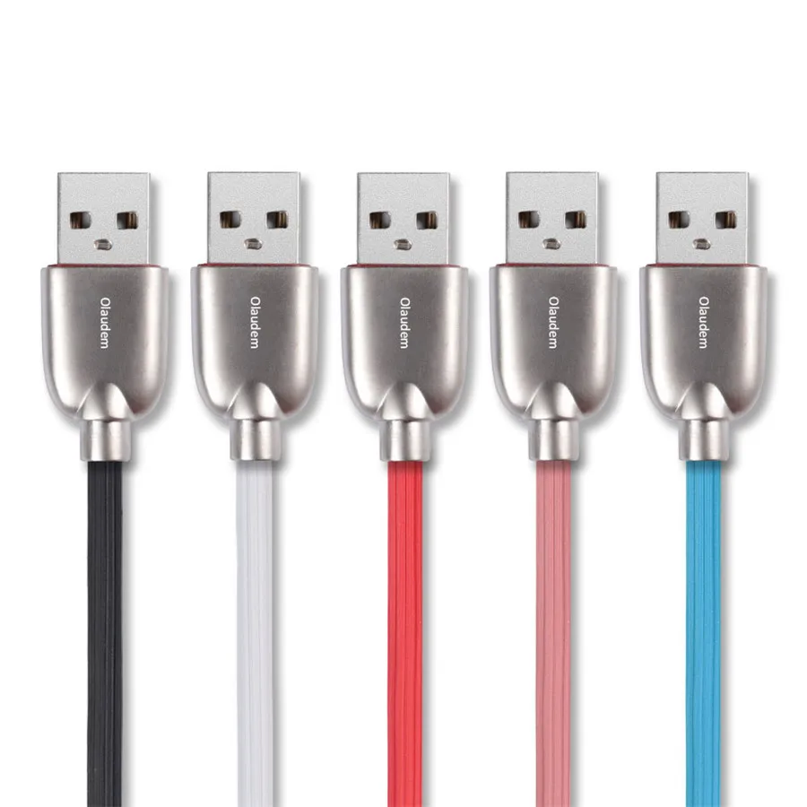 Olaudem TPE Micro USB кабель 2A шнур быстрой зарядки для телефона Android кабели мобильных