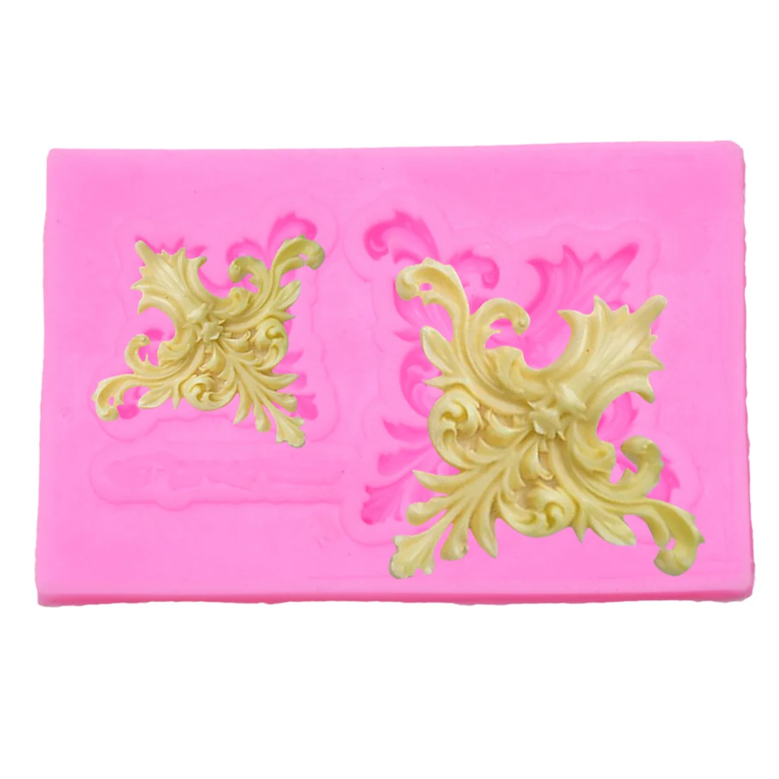 

Bakeware 3D Leaf Flower Vine Lace Decorations Chocolate Party DIY Fondant Baking Cooking Cake Decorating Tools Silicone Mold