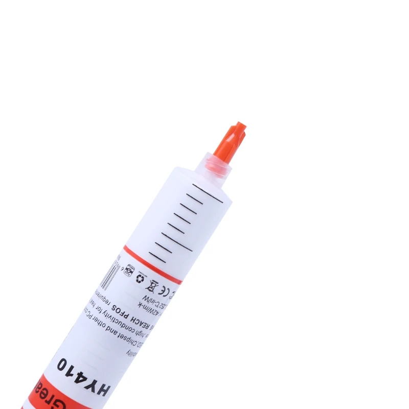 30G HY410-TU20 الأبيض شحم حراري وحدة المعالجة المركزية شرائح التبريد مجمع سيليكون لصق