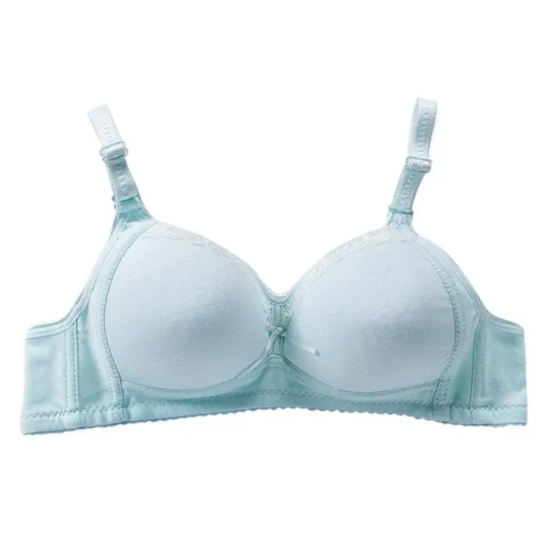 L ROPALIA удобные Bralette женский бюстгальтер Пуш-Ап Тонкий хлопок Беспроводной маленький бюстгальтер нижнее белье для девушек бюстгальтер 3/4 стакана - Цвет: L