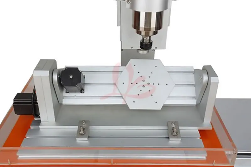 5 осевой столб типа CNC гравировальный станок вертикальный ЧПУ маршрутизатор 6040 кВт для резки металла