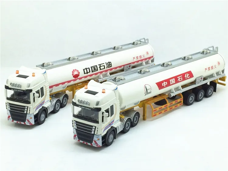 Высокая симуляция 1:50 Sinopec нефтяная Инженерная модель грузовика модель сплава модель металлические игрушки транспортные средства детские подарки игрушки