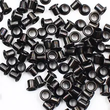 Œillets métalliques pour Scrapbooking, 100 pièces, bricolage, embellissement, accessoires de vêtement, artisanat de couture, 5mm
