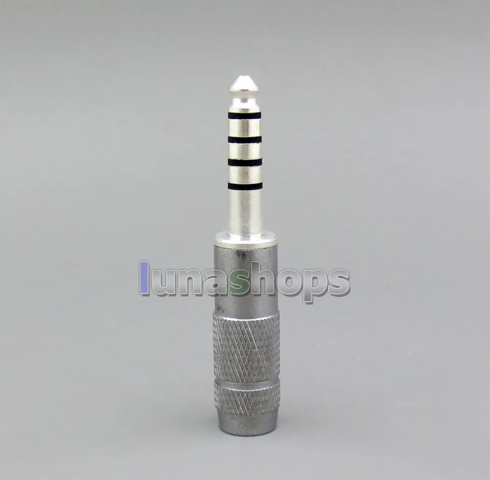 LN006184 Silver Plated 4 4mm Headphone Earphone Adapter For Sony PHA 2A TA ZH1ES NW WM1Z NW WM1A AMP Player
