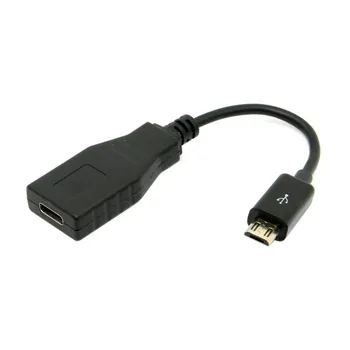 

Micro USB 2.0 Male to USB-C USB 3.1 Type C Female Extension Data Cable for Macbook Tablet 10cm