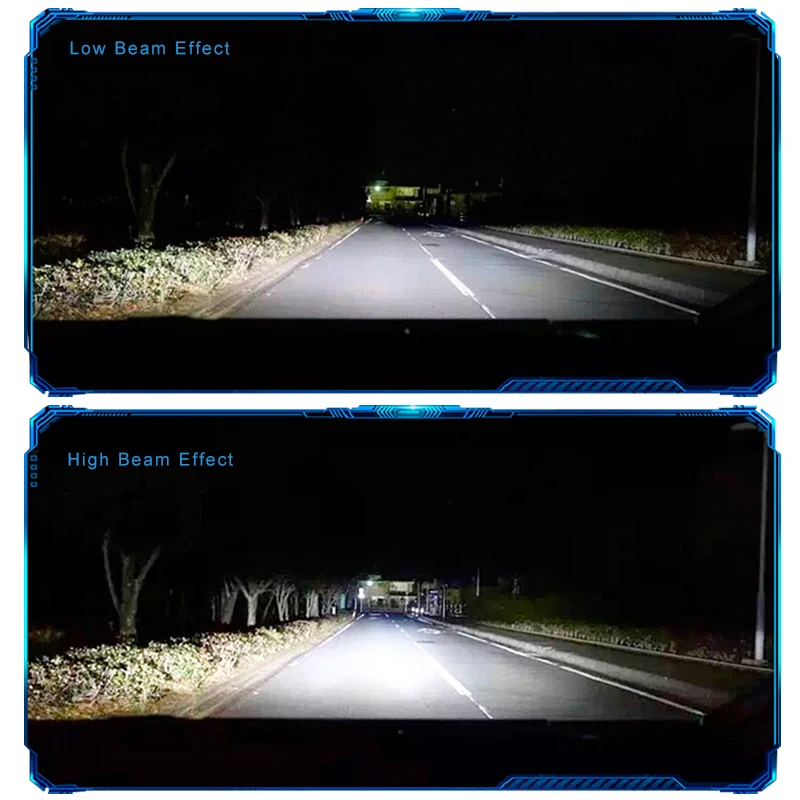Safeview высокое качество H4 H7 Led H11 H8 H9 автомобильные лампы для передних фар 55 Вт 10400LM