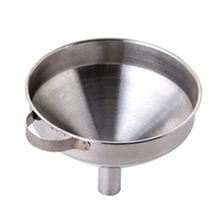 13 см широкий, из нержавеющей стали рот Вино Масло мед, воронка со съемным фильтром/фильтр для жидкости еда Кухня Бар инструменты