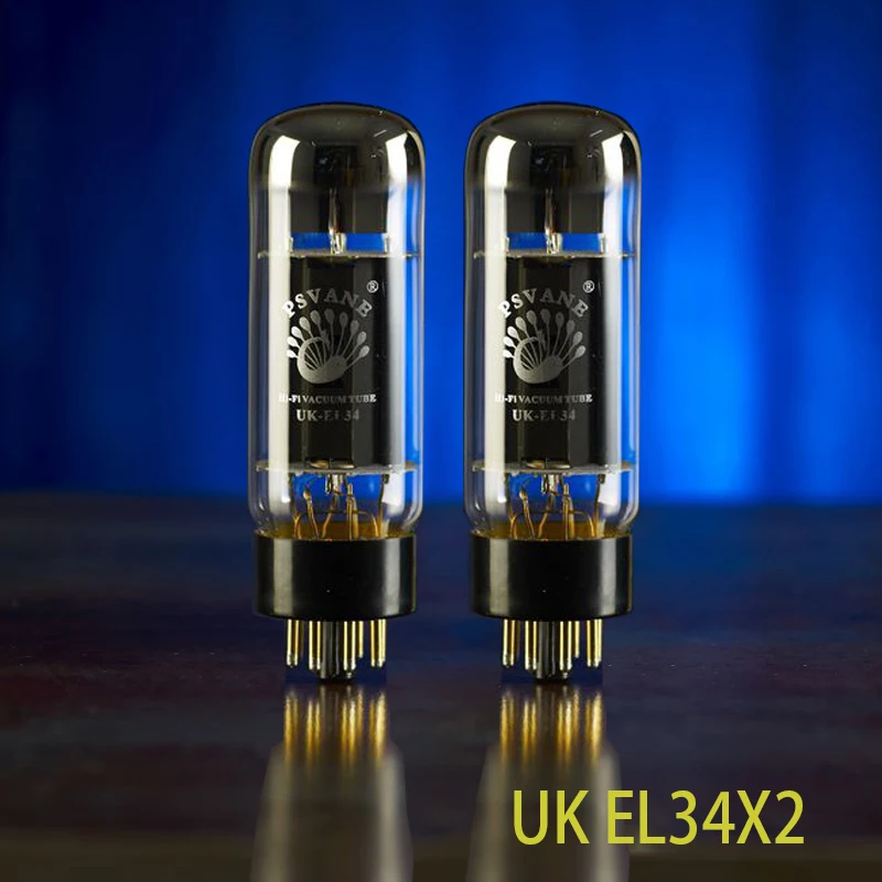 2 шт Psvane UK-EL34(EL34B, 6CA7-Z, 6CA7-T, WE6CA7) HIFI серии аудио вакуумные трубки подходящая пара