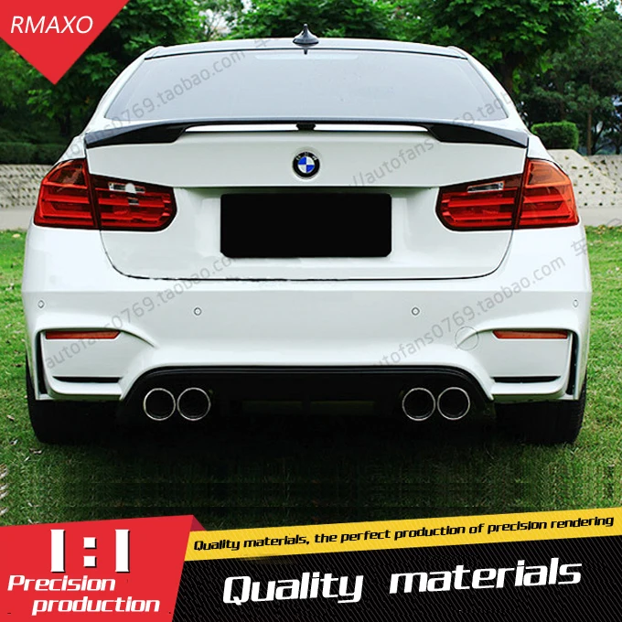 

For BMW F30 F35 Spoiler KERSCHER ABS Car Rear Wing unpaint primer Spoiler For BMW M3 320i 323i 325i 328i Spoiler 2012-2015
