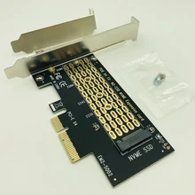 PCI-E PCI Express 3,0X4 для M.2 NVMe M ключ NGFF SSD PCIE M2 переходная карта адаптер Поддержка 2230 2242 2260 2280 Размеры