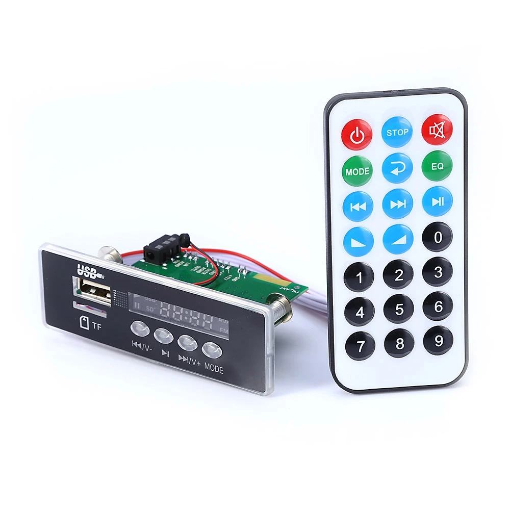 CY66 Bluetooth V3.0 MP3 / APE Audio Decoder Board Player FM / TF Card