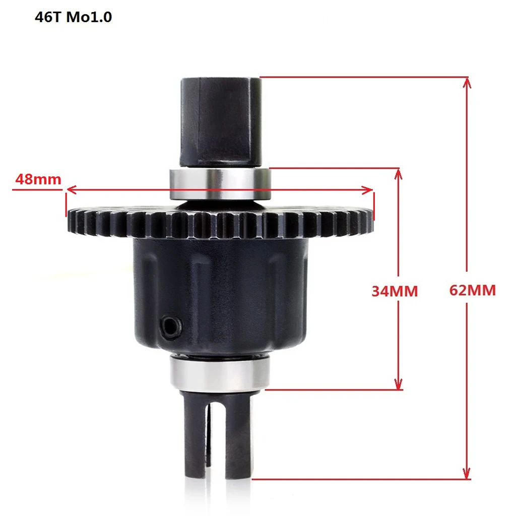 08421 RC Differential for 1/8 RC Car Buggy Truck Truggy SCT DF- Models 6684