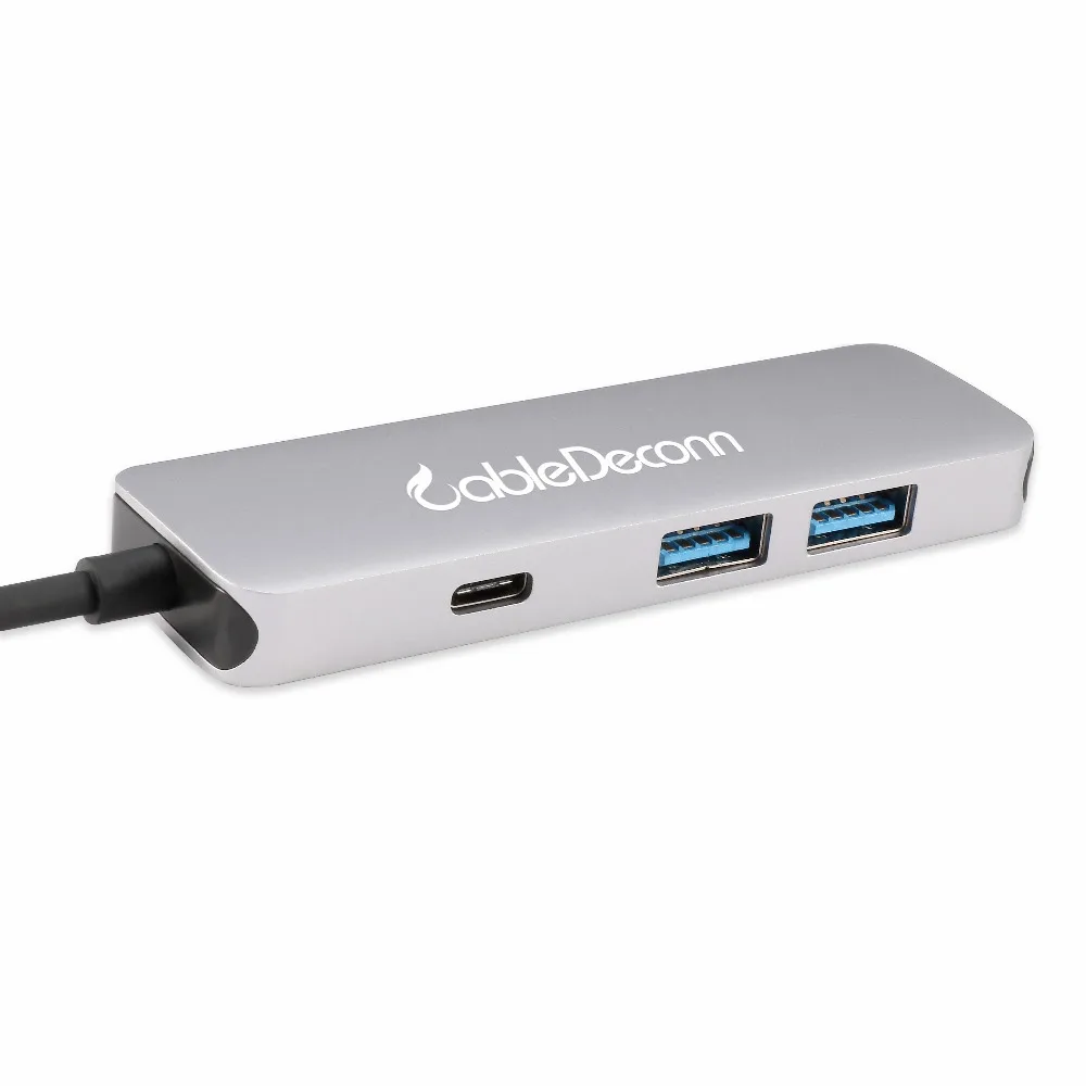 USB C HDMI док станция usb концентратор 3 1 type в адаптер конвертер для MacBook Pro 2017Google Samsung