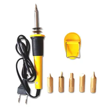 

7 PCS/Set 220V 30W EU Plug Wood Carving Soldering Iron J3