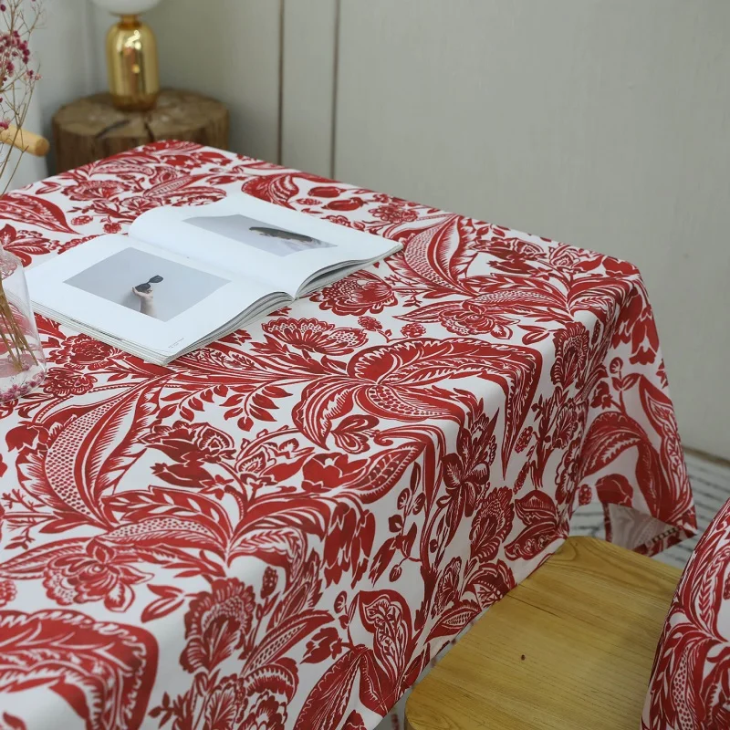 Europe dinning table cover paisley pattern decorative tablecloths in