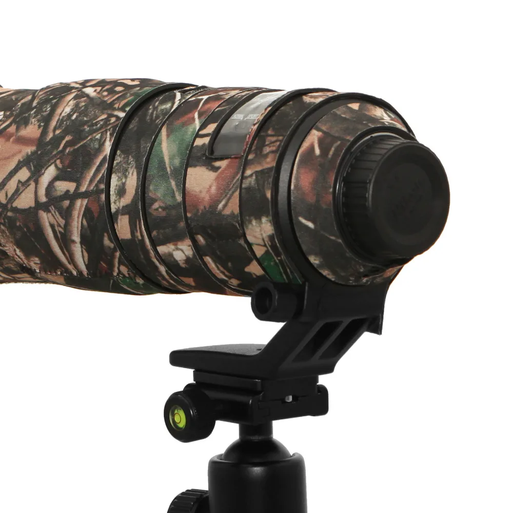Rubber Camera Lens Coat Camouflage Lens Camo Protection Cover Guns Clothing For Nikon 200-500mm F5.6 VR Covers (9)